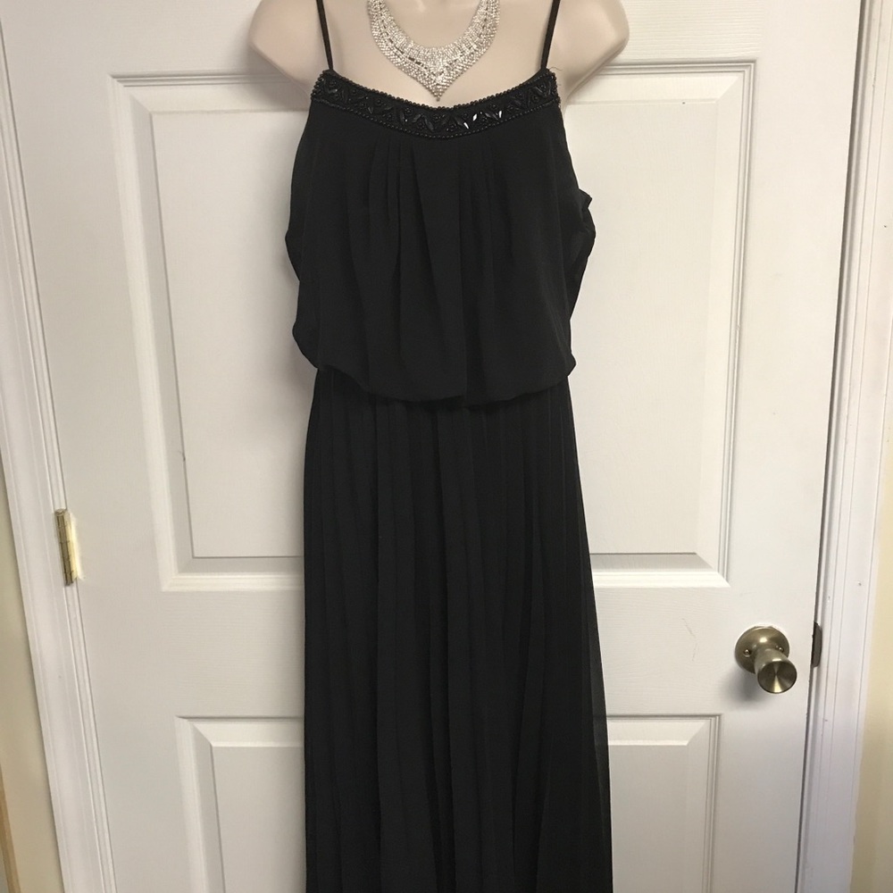 Bisou Bisou Black Sequin Dress